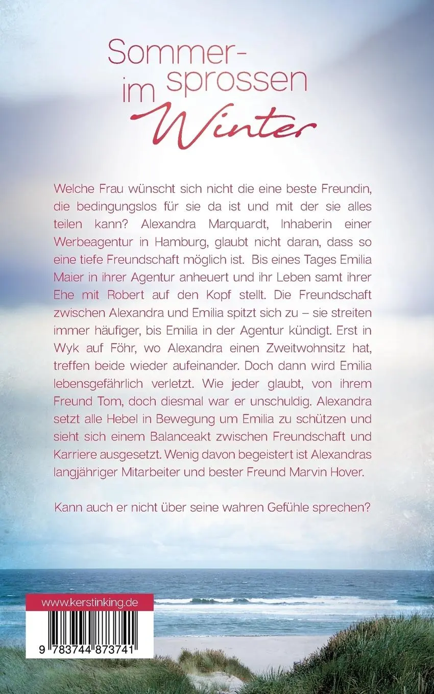 Rückseite: 9783744873741 | Sommersprossen im Winter | Roman | Kerstin King | Taschenbuch | 264 S.