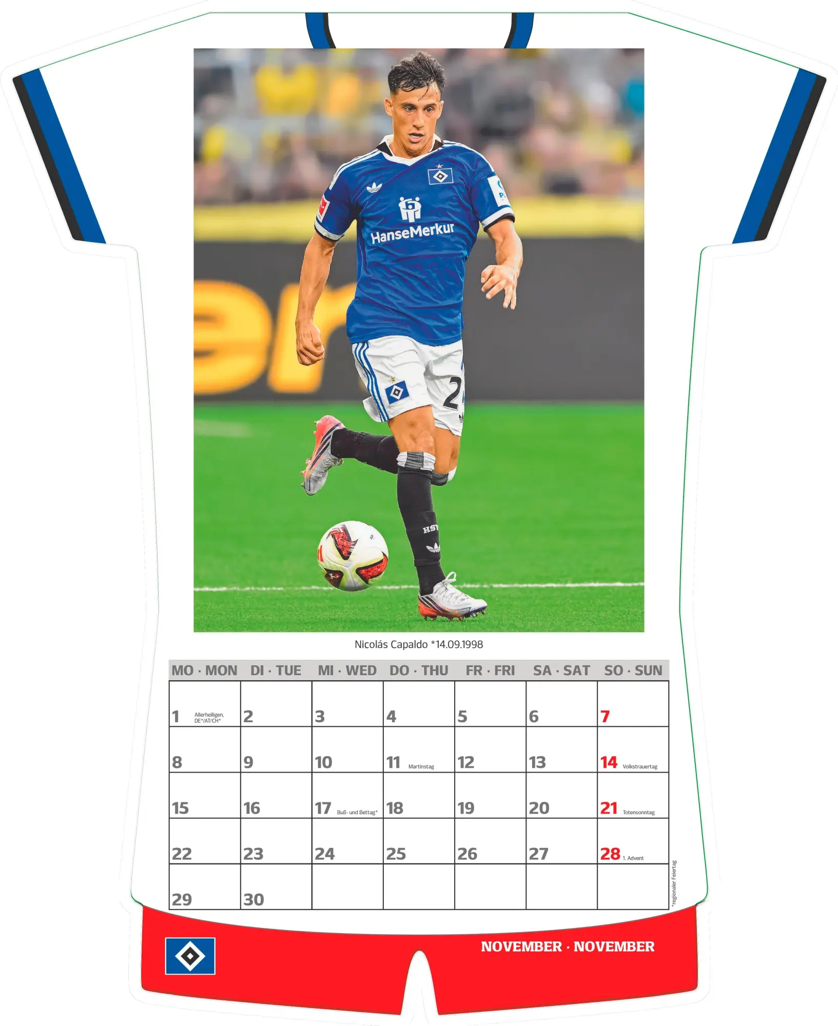 Bild: 4069095013841 | Hamburger SV 2027 | Neumann Verlage GmbH &amp; Co KG | Kalender | 14 S.