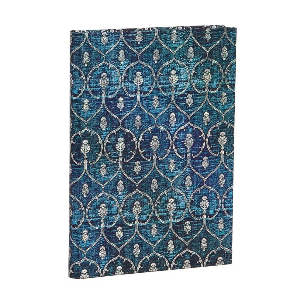 Bild: 9781439763841 | Notizbuch Samtblau Midi Liniert | Hardcover mit Elastikbandverschluss