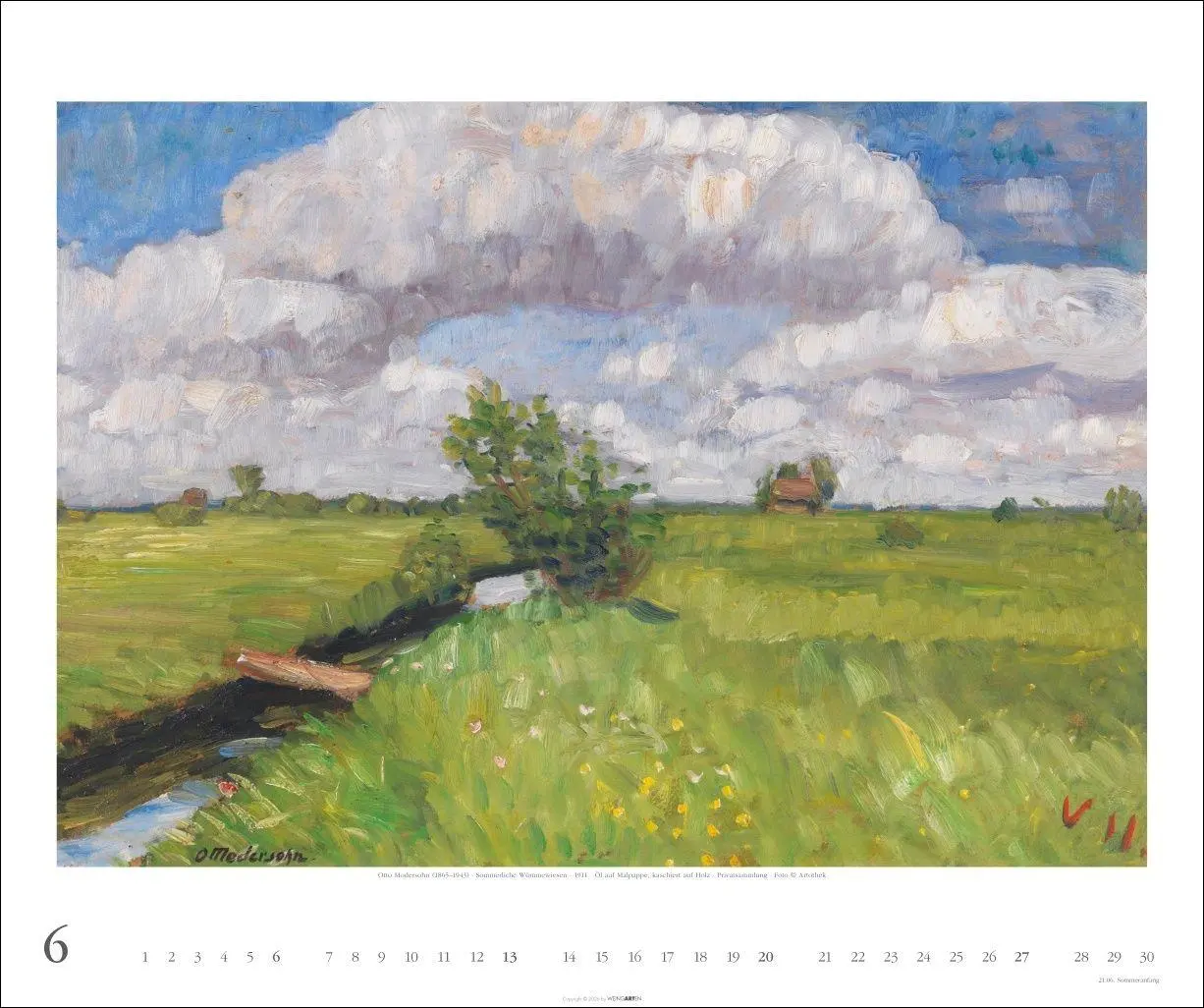 Bild: 9783839903841 | Worpsweder Landschaften Kalender 2027 | Ende | Kalender | 14 S. | 2027