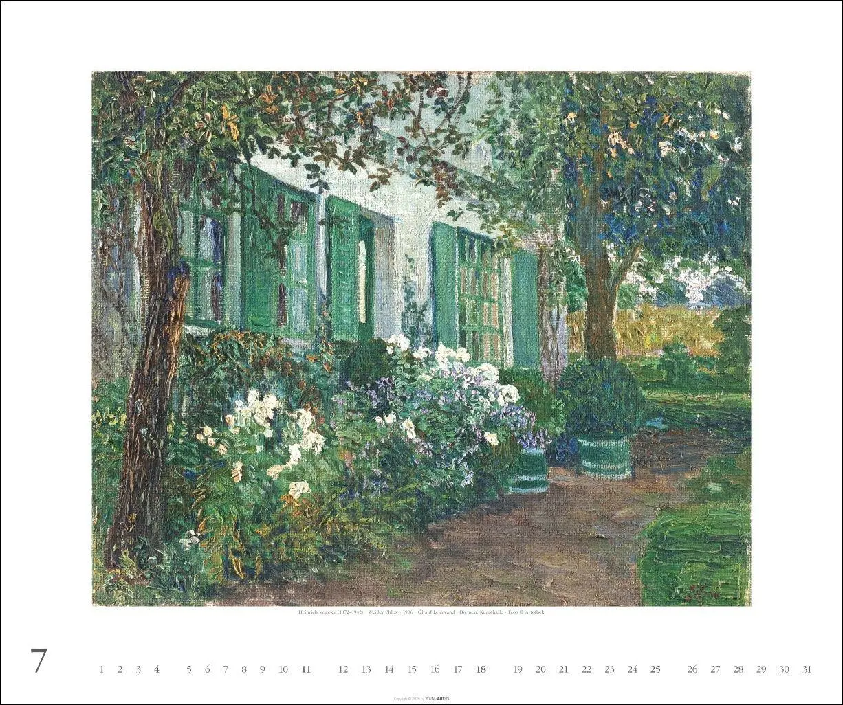 Bild: 9783839903841 | Worpsweder Landschaften Kalender 2027 | Ende | Kalender | 14 S. | 2027
