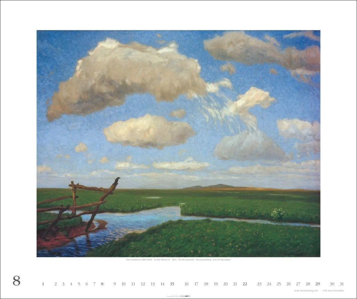 Bild: 9783839903841 | Worpsweder Landschaften Kalender 2027 | Ende | Kalender | 14 S. | 2027