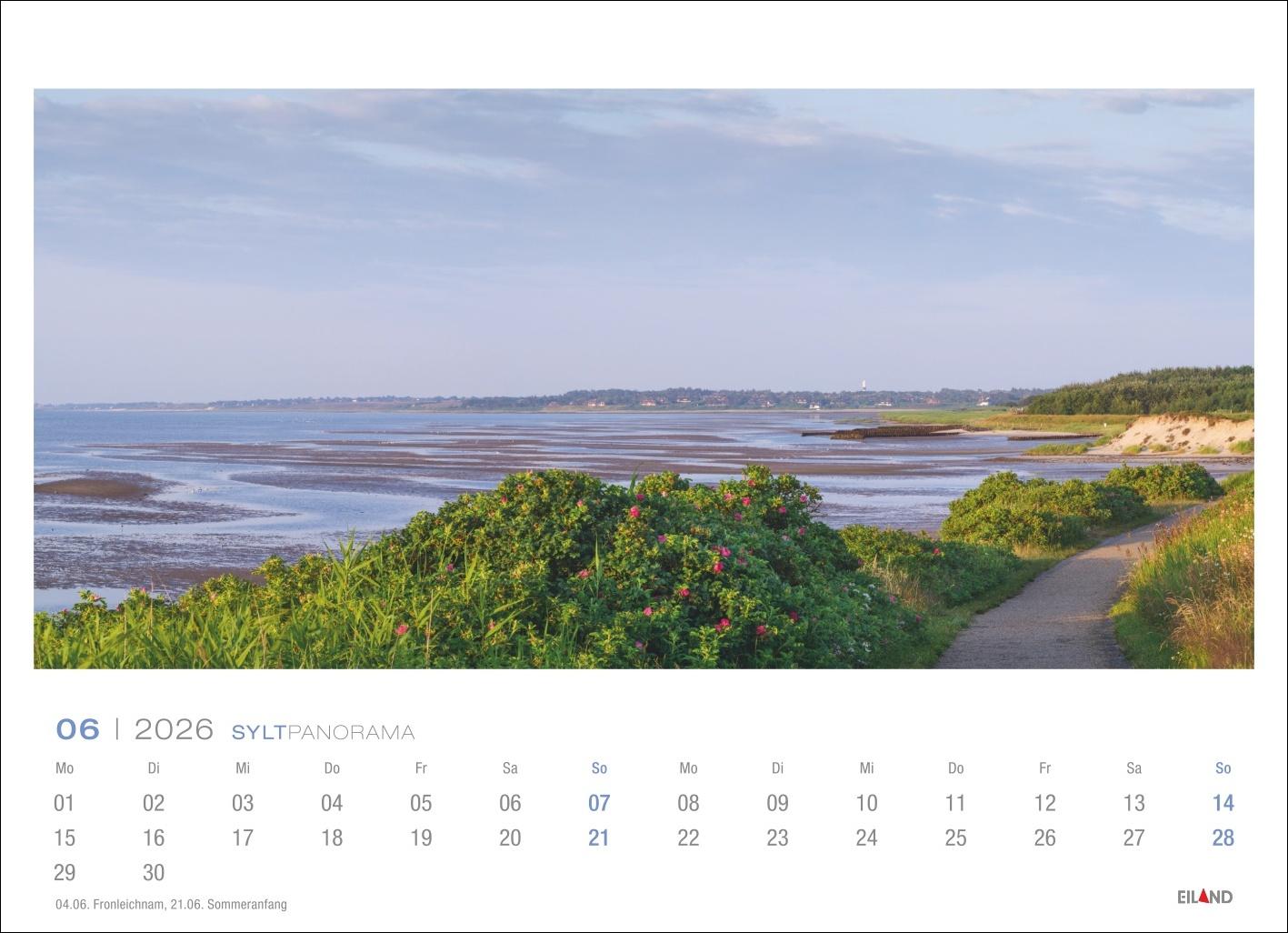 Bild: 9783964023841 | Sylt Panorama Postkartenkalender 2026 - Hans Jessel | Hans Jessel