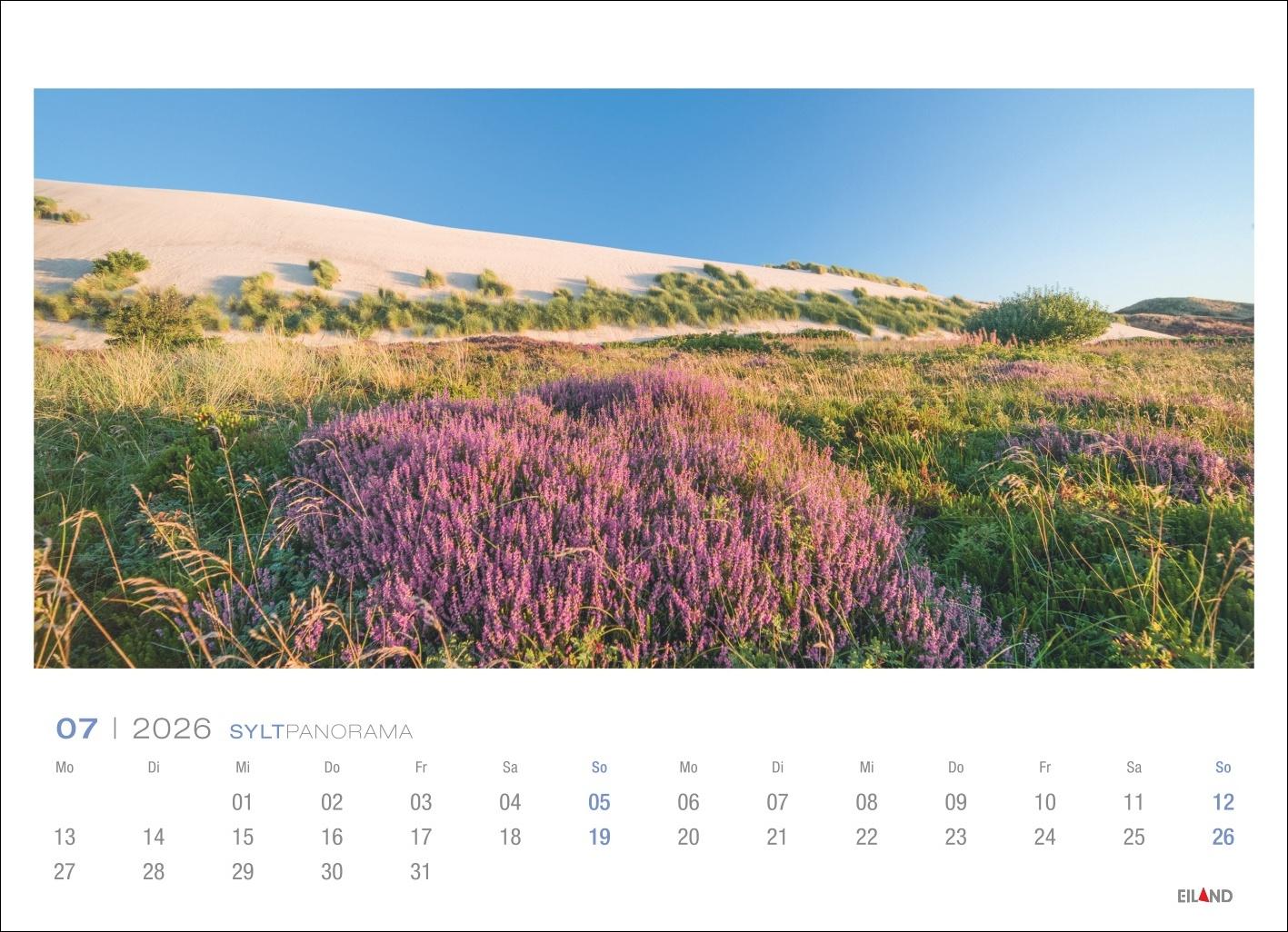 Bild: 9783964023841 | Sylt Panorama Postkartenkalender 2026 - Hans Jessel | Hans Jessel