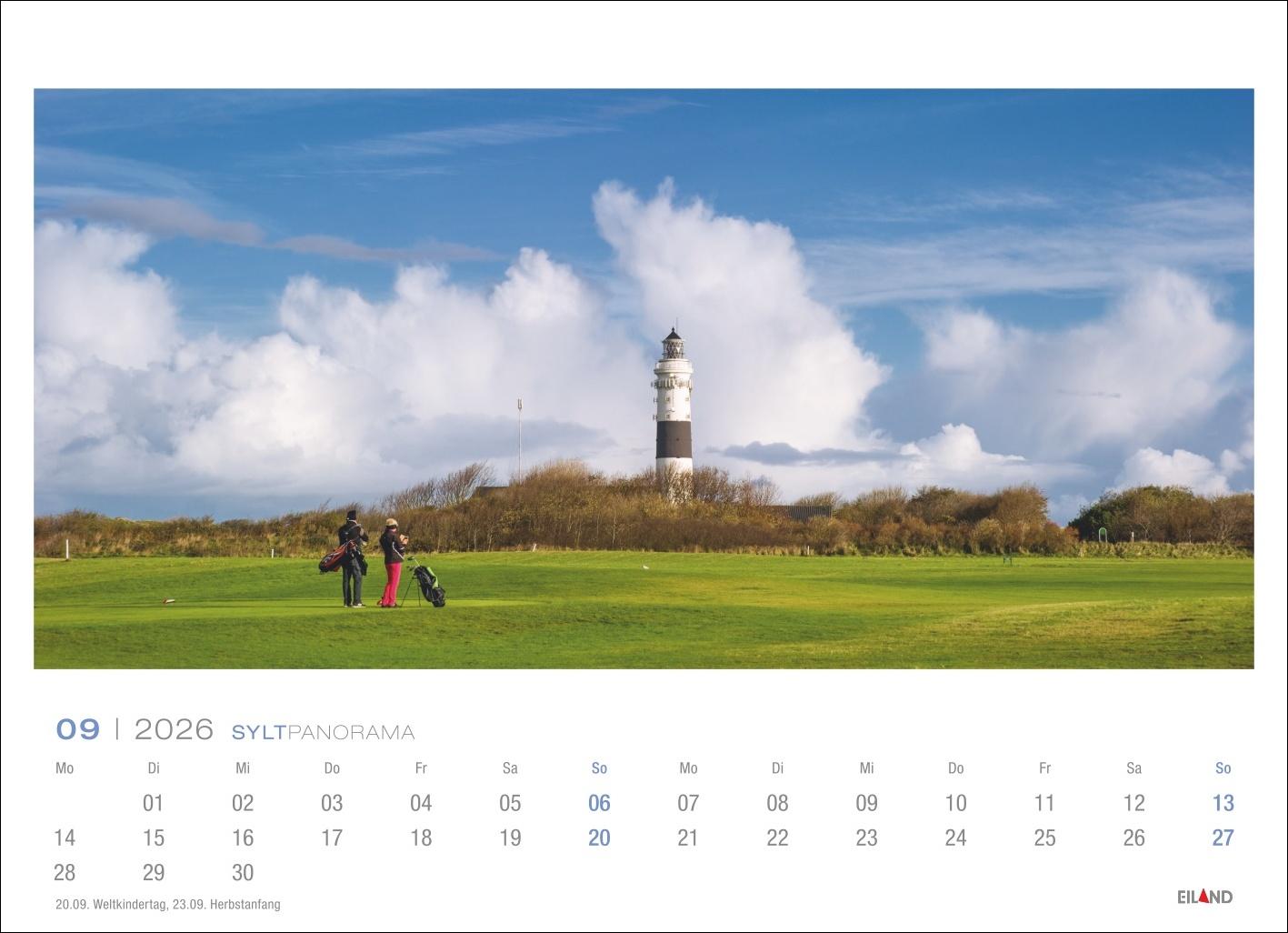 Bild: 9783964023841 | Sylt Panorama Postkartenkalender 2026 - Hans Jessel | Hans Jessel