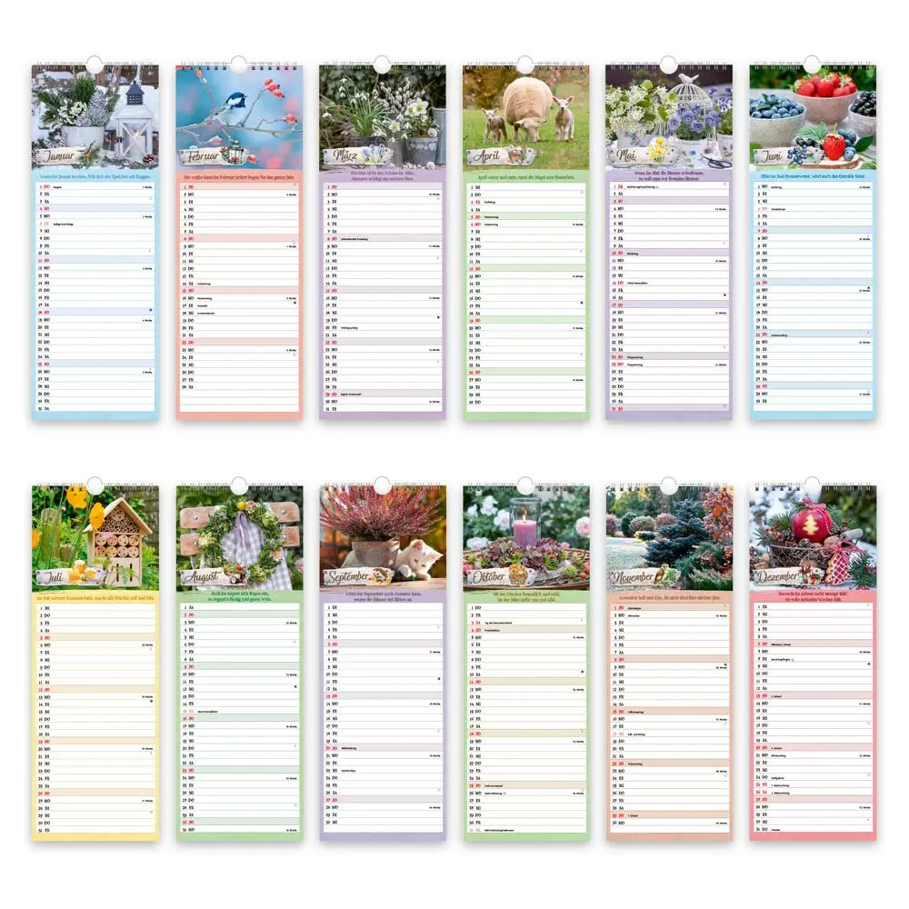 Bild: 9783988023841 | Trötsch Maxi-Streifenkalender Landliebe 2026 | Wandkalender | KG