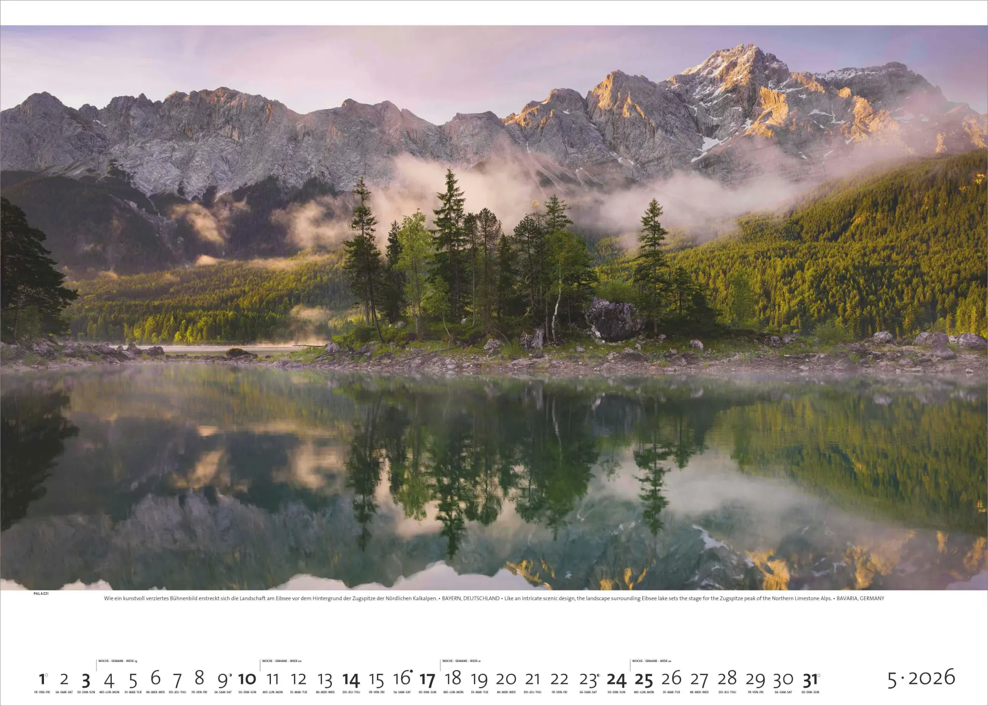 Bild: 4069095003941 | Faszination Alpen 2026 - Bild-Kalender - Poster-Kalender - 70x50
