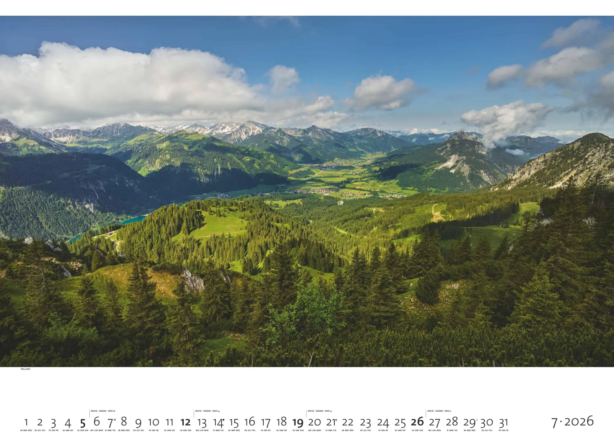 Bild: 4069095003941 | Faszination Alpen 2026 - Bild-Kalender - Poster-Kalender - 70x50