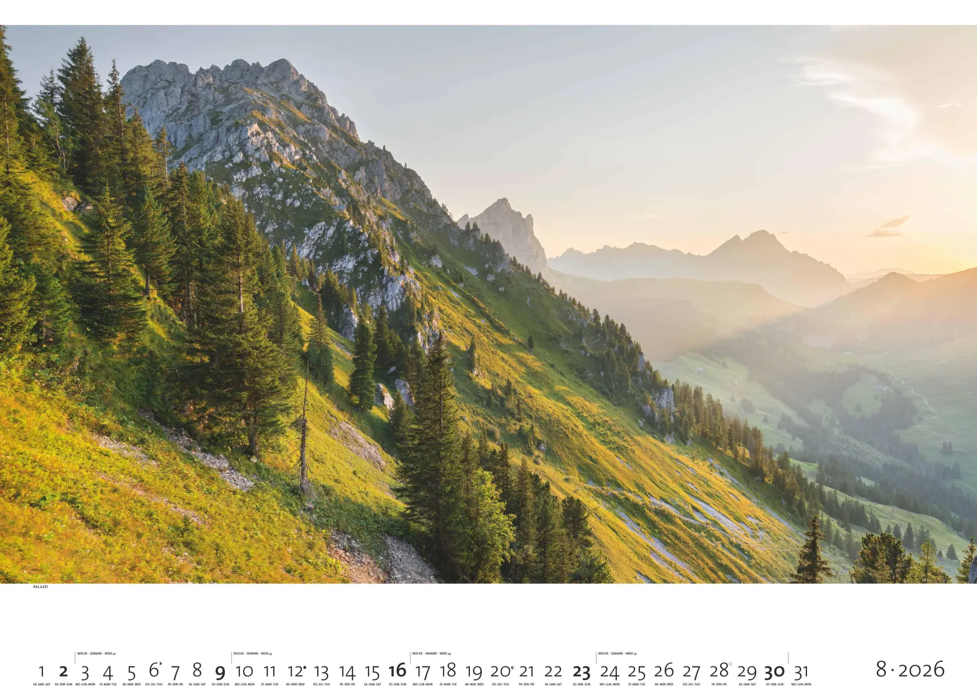 Bild: 4069095003941 | Faszination Alpen 2026 - Bild-Kalender - Poster-Kalender - 70x50