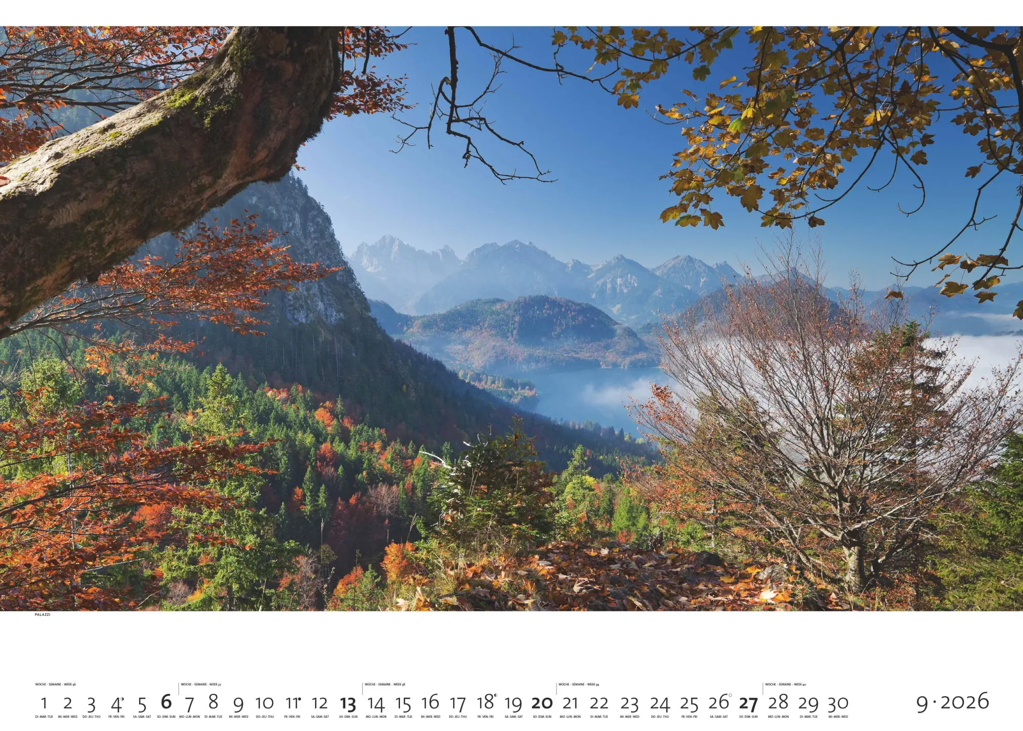Bild: 4069095003941 | Faszination Alpen 2026 - Bild-Kalender - Poster-Kalender - 70x50