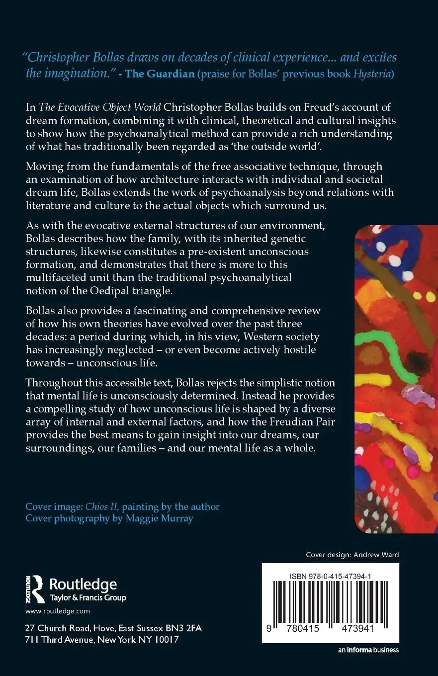 Rückseite: 9780415473941 | The Evocative Object World | Christopher Bollas | Taschenbuch | 2008