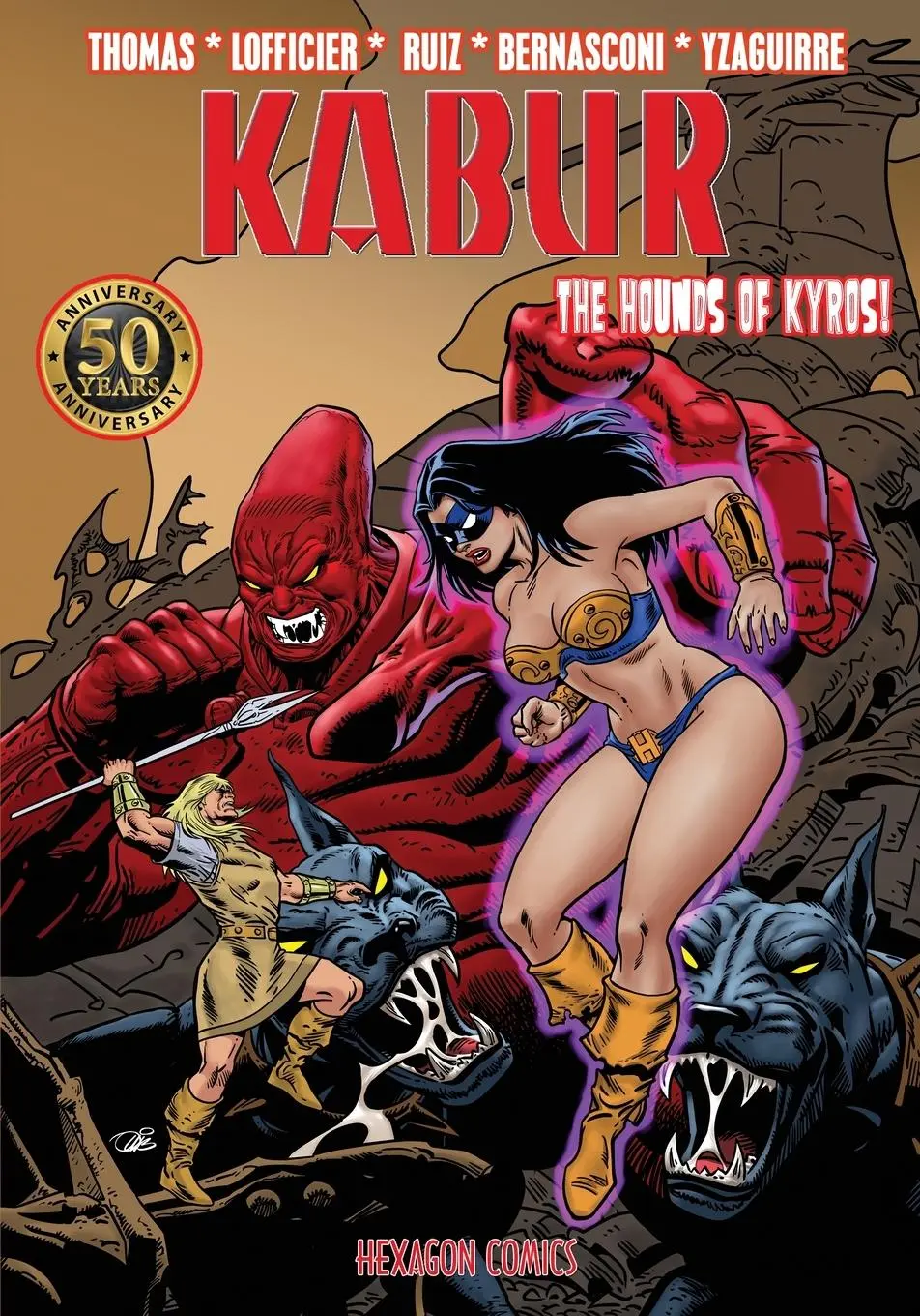 Cover: 9781649323941 | Kabur #10. The Hounds of Kyros | Jean-Marc Lofficier (u. a.) | Buch