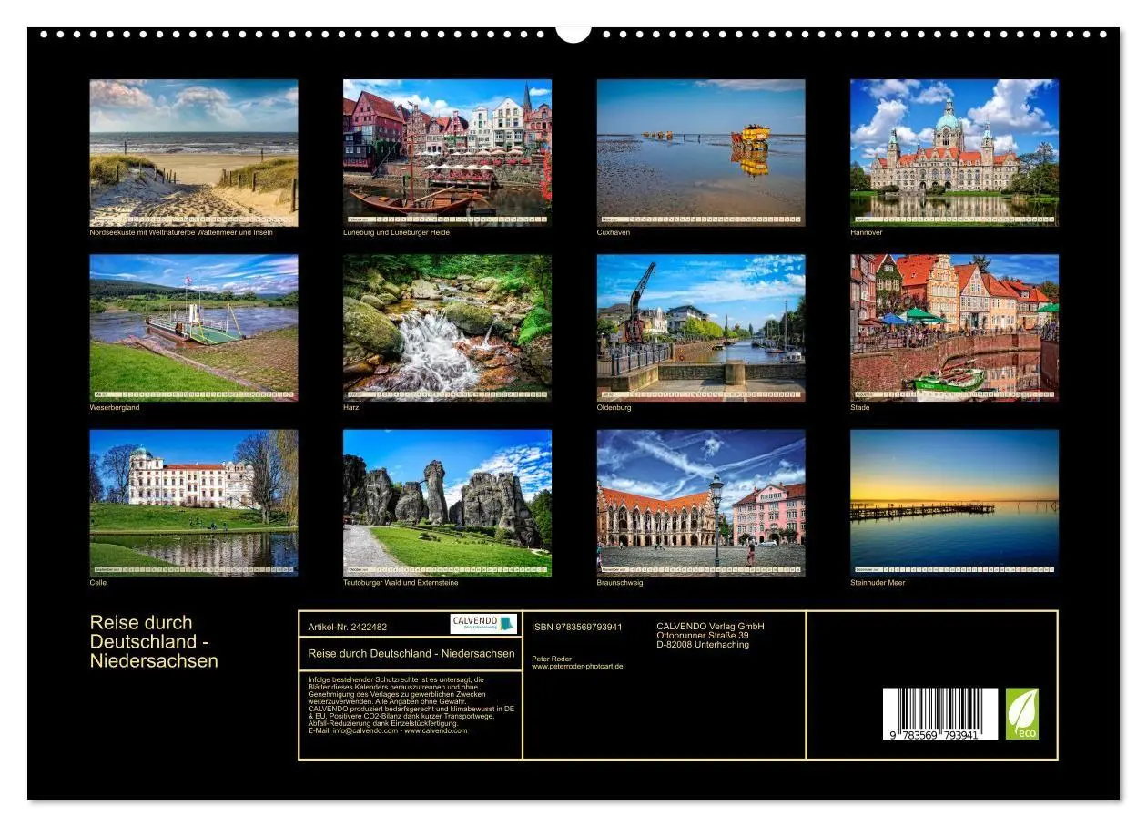 Bild: 9783569793941 | Reise durch Deutschland - Niedersachsen (hochwertiger Premium...