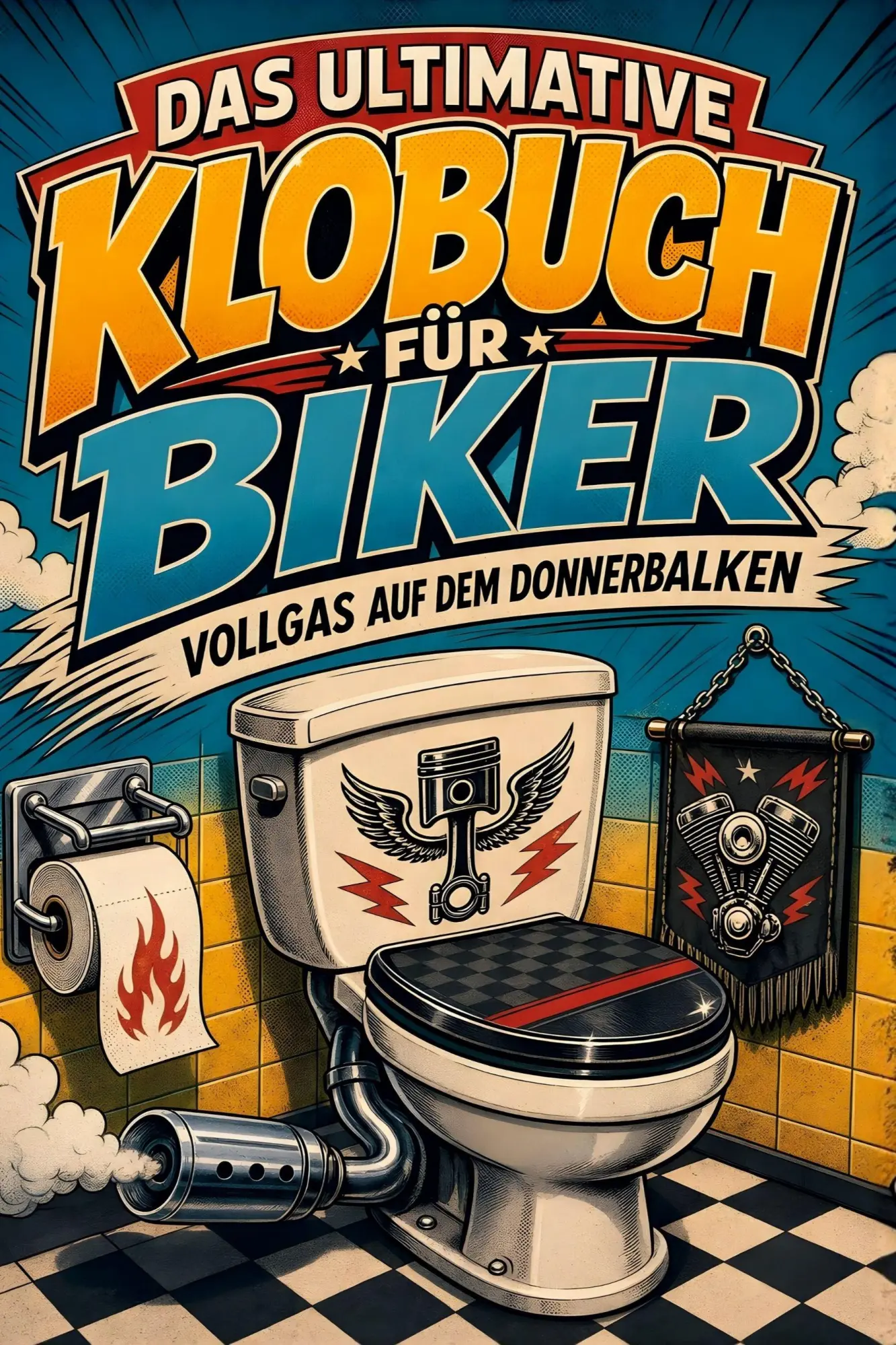 Cover: 9783696103941 | Das ultimative Klobuch für Biker | Vollgas auf dem Donnerbalken | Buch
