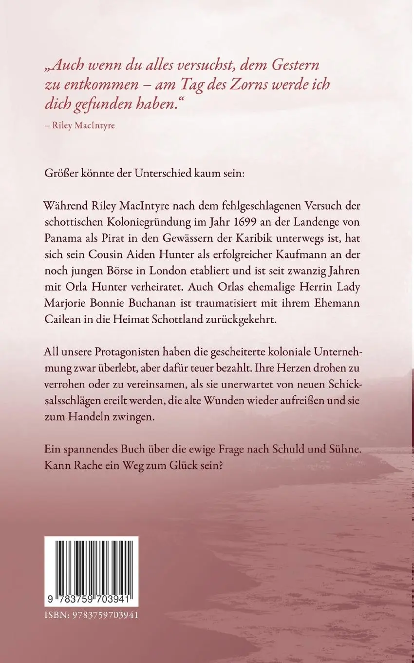 Rückseite: 9783759703941 | Die Fänge der Rache | Historischer Roman Schottland-Trilogie Band 2