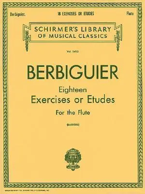 Cover: 9780793554041 | Eighteen Exercises or Etudes | Berbiguier Benoit | Taschenbuch | Buch