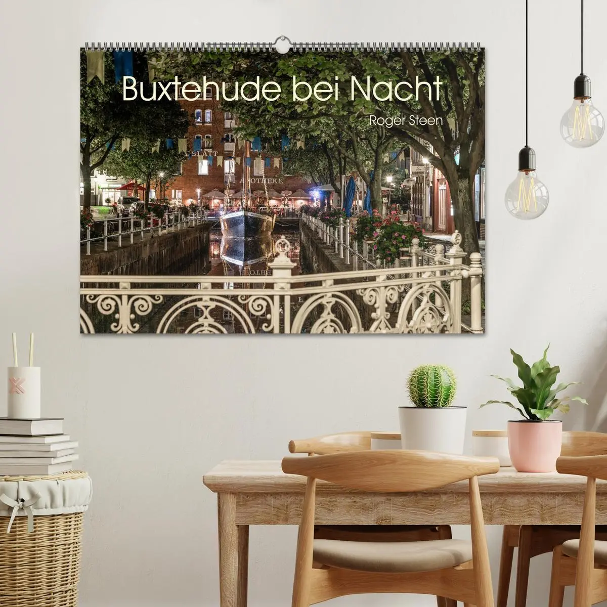 Bild: 9783457884041 | Buxtehude bei Nacht (Wandkalender 2026 DIN A2 quer), CALVENDO...