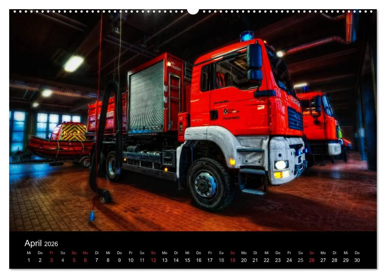 Bild: 9783516114041 | Berufsfeuerwehr Salzgitter (hochwertiger Premium Wandkalender 2026...