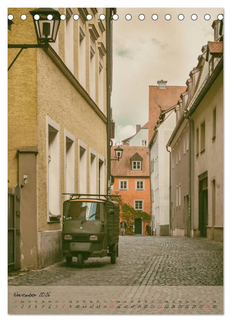 Bild: 9783516424041 | Regensburg - Charme der Altstadt (Tischkalender 2026 DIN A5 hoch),...