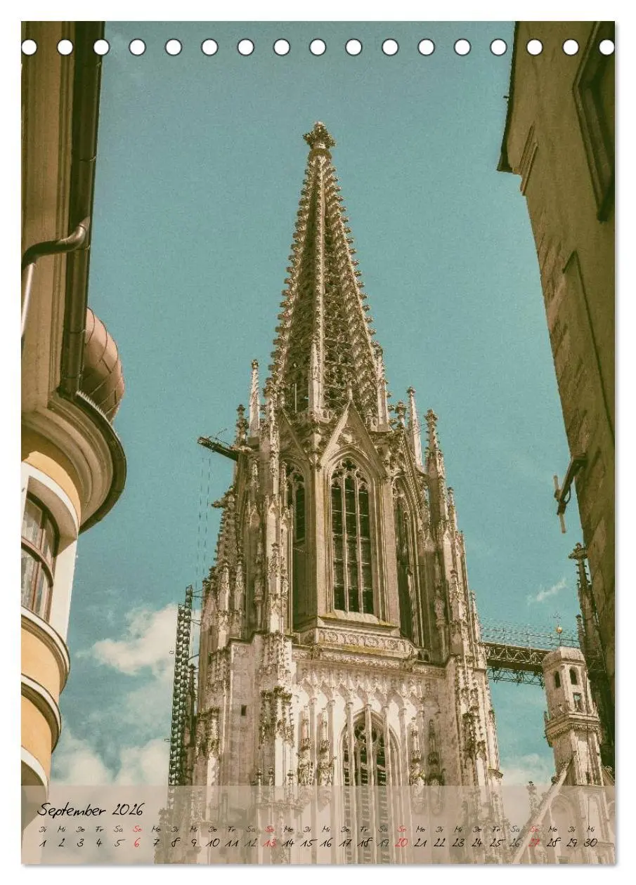Bild: 9783516424041 | Regensburg - Charme der Altstadt (Tischkalender 2026 DIN A5 hoch),...