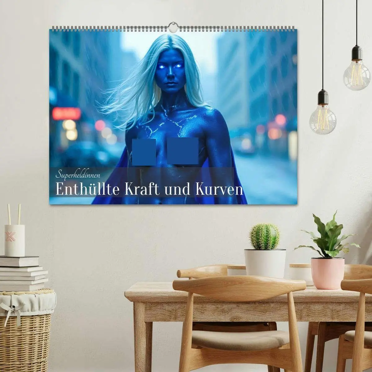 Bild: 9783516664041 | Superheldinnen - Enthüllte Kraft und Kurven (Wandkalender 2026 DIN...