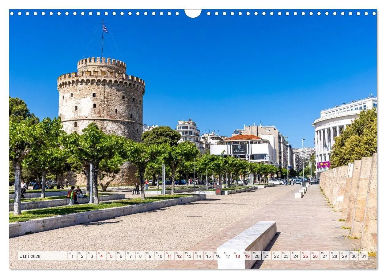 Bild: 9783516734041 | Griechenland - Thessaloniki und Chalkidiki (Wandkalender 2026 DIN...