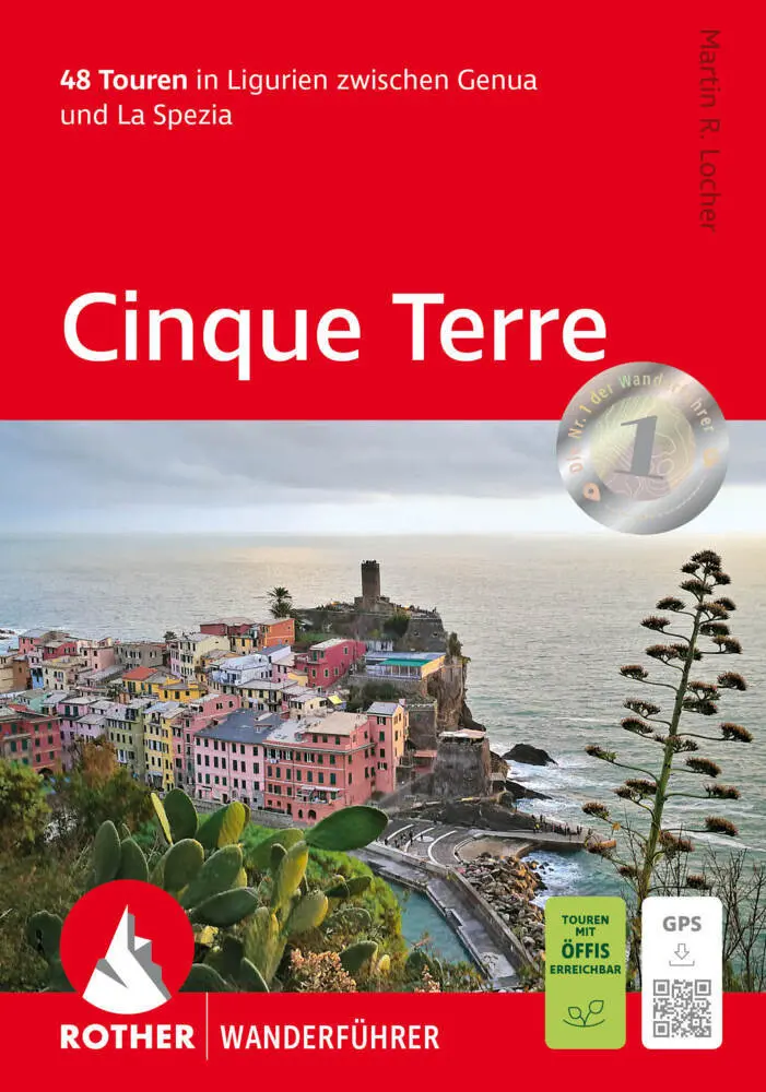 Cover: 9783763314041 | Cinque Terre | Martin R. Locher | Taschenbuch | Rother Wanderführer