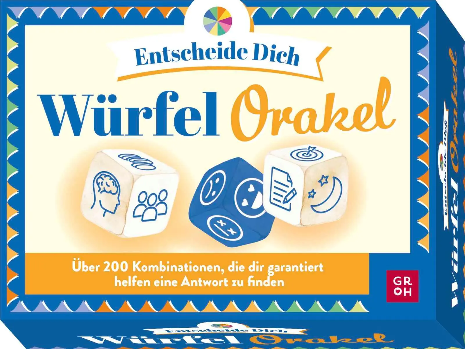 Cover: 4036442014141 | Würfelorakel - Entscheide dich | Groh Verlag | Spiel | Schachtel