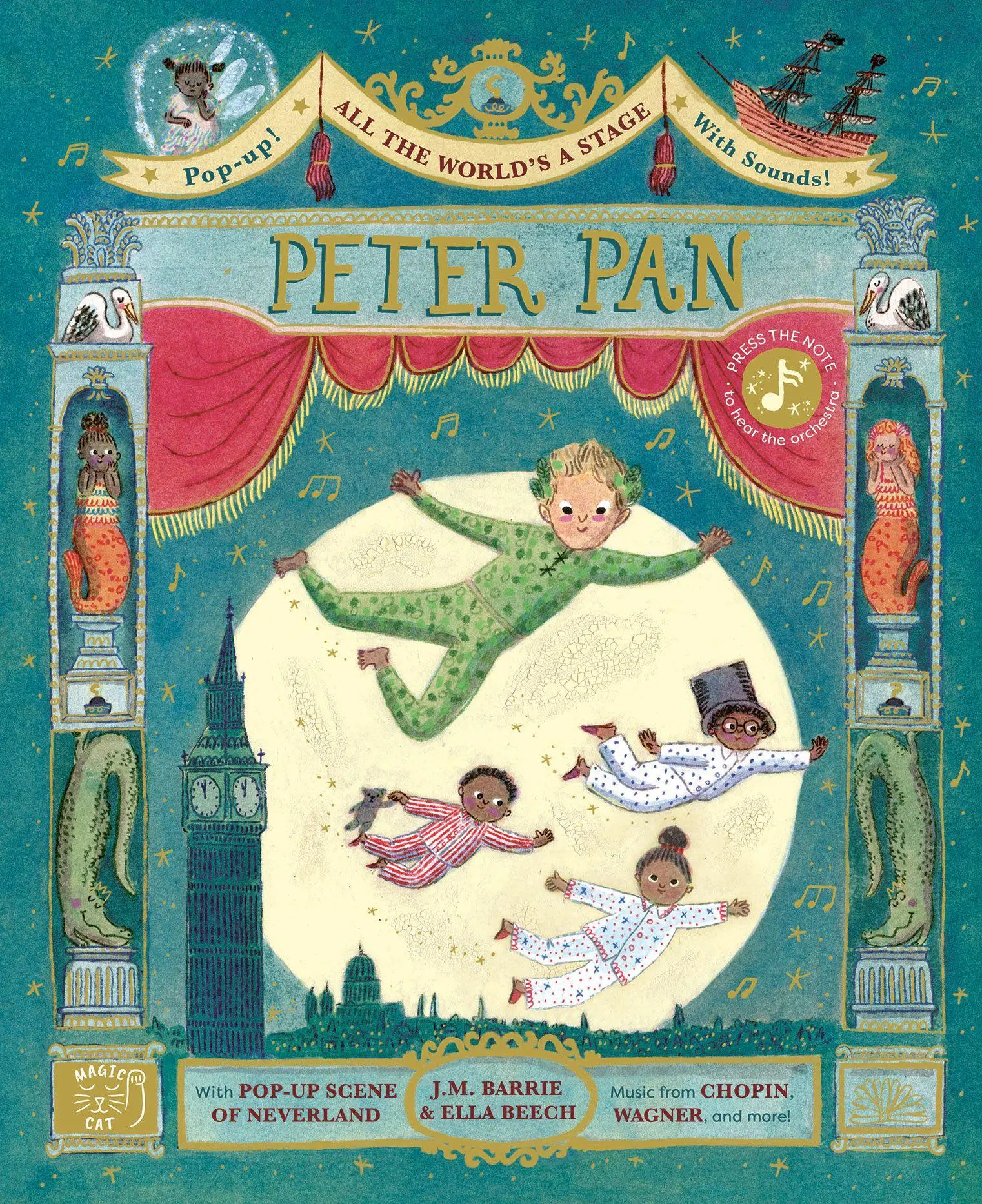 Cover: 9781917044141 | All the World's a Stage: Peter Pan | A pop-out sound adventure | Buch