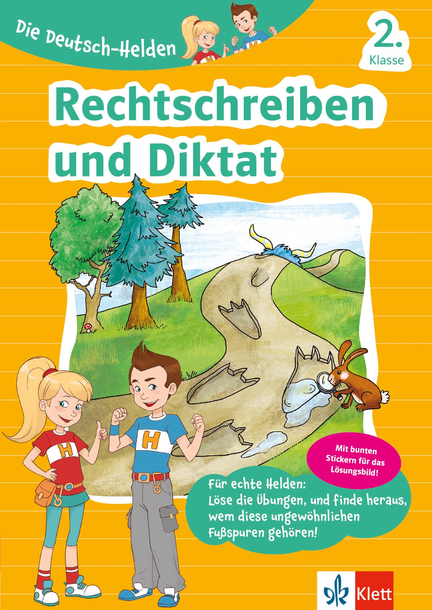 Cover: 9783129494141 | Die Deutsch-Helden Rechtschreiben und Diktat 2. Klasse | Glassschröder