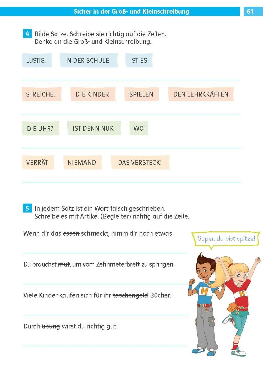 Bild: 9783129494141 | Die Deutsch-Helden Rechtschreiben und Diktat 2. Klasse | Glassschröder