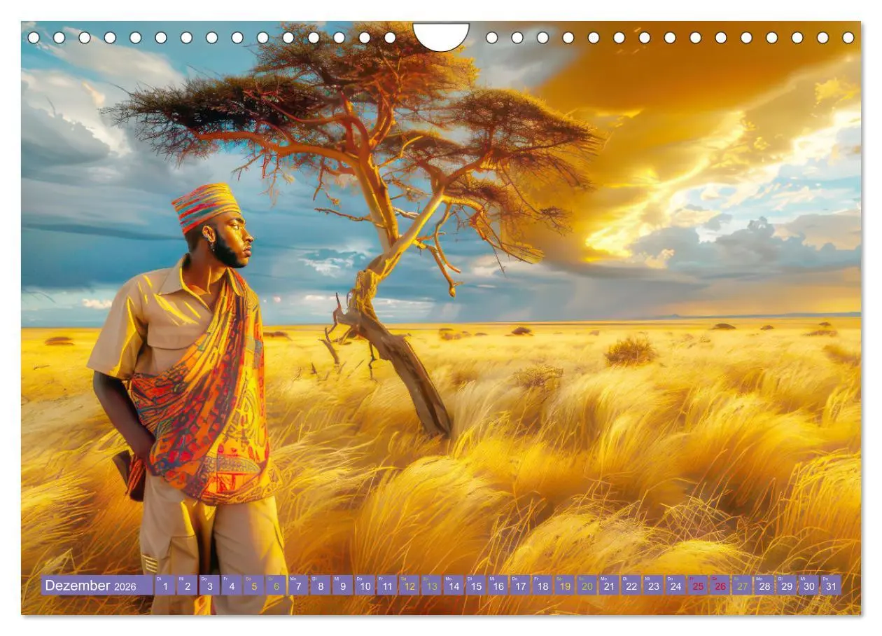 Bild: 9783457324141 | Afrika begeistert - Afrikas Schönheit (Wandkalender 2026 DIN A4...