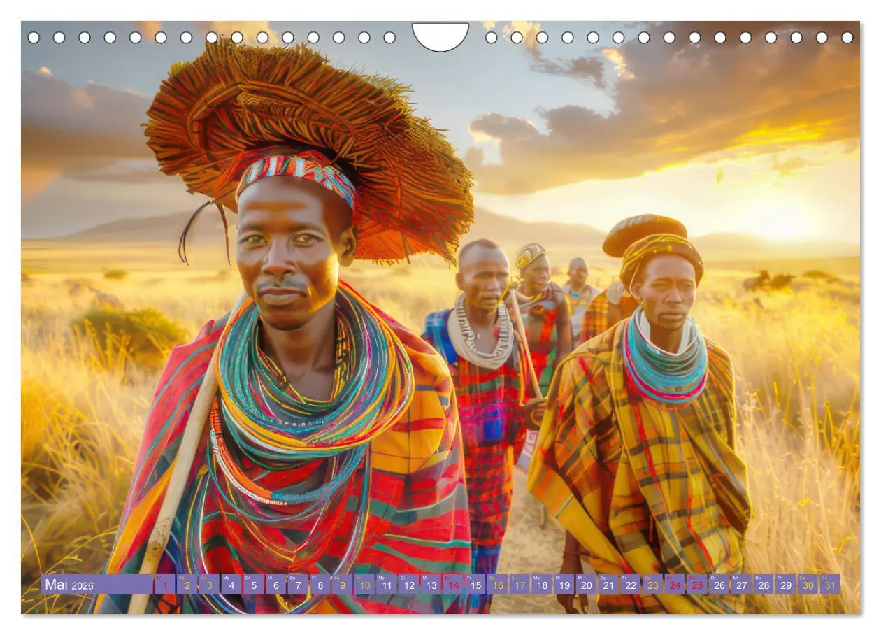 Bild: 9783457324141 | Afrika begeistert - Afrikas Schönheit (Wandkalender 2026 DIN A4...
