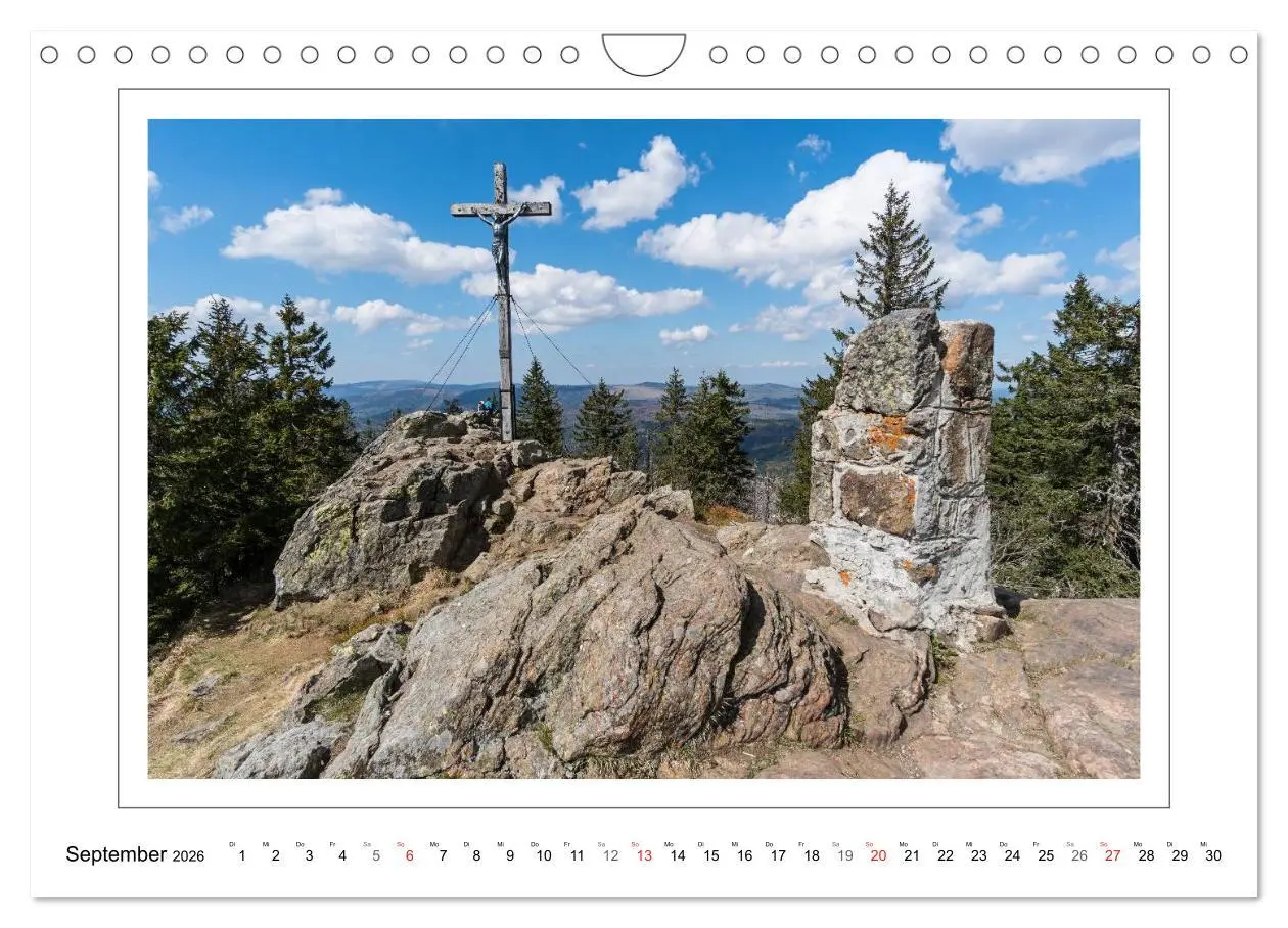 Bild: 9783457944141 | Unterwegs im Bayerischen Wald (Wandkalender 2026 DIN A4 quer),...
