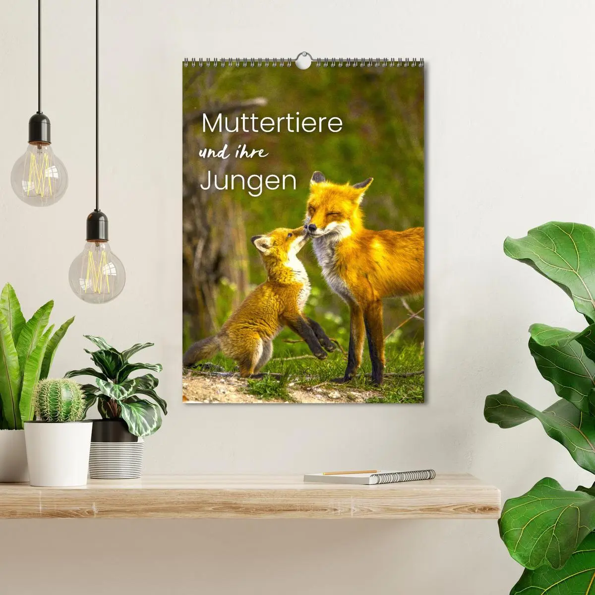 Bild: 9783516344141 | Muttertiere und ihre Jungen (Wandkalender 2026 DIN A3 hoch),...