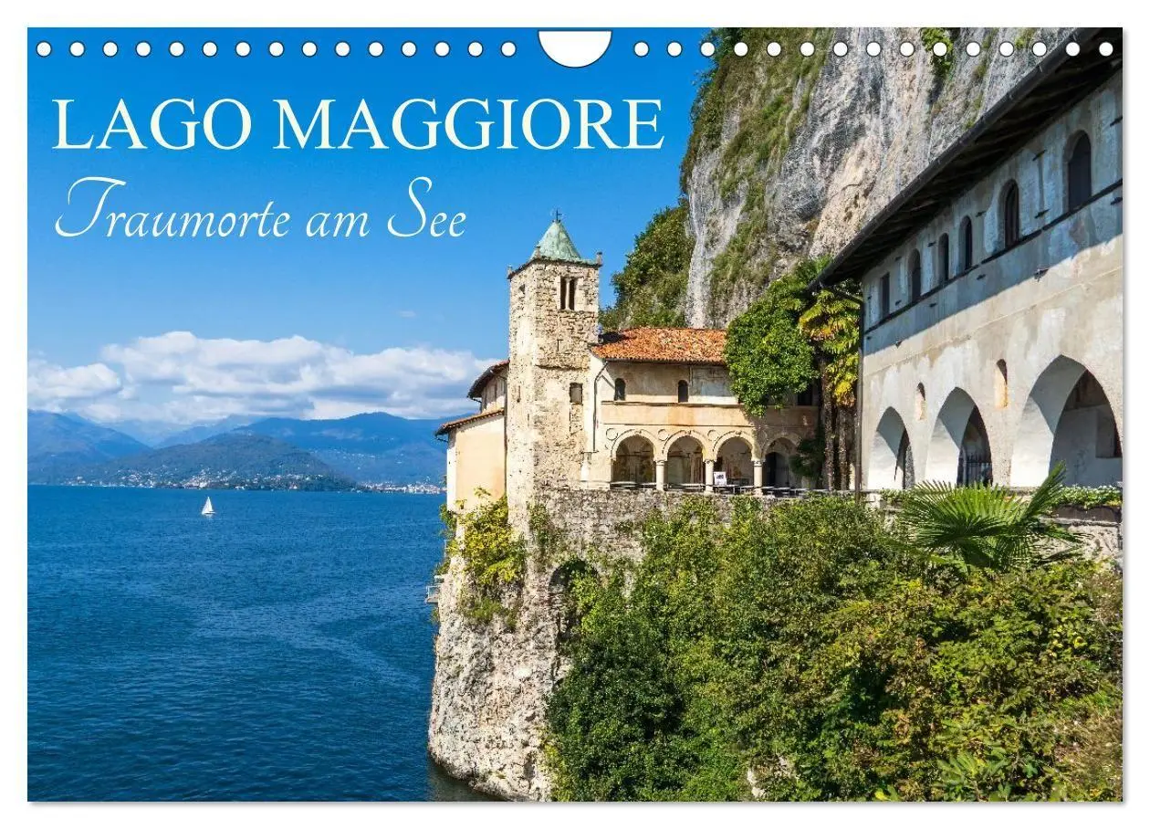 Cover: 9783516724141 | Lago Maggiore - Traumorte am See (Wandkalender 2026 DIN A4 quer),...