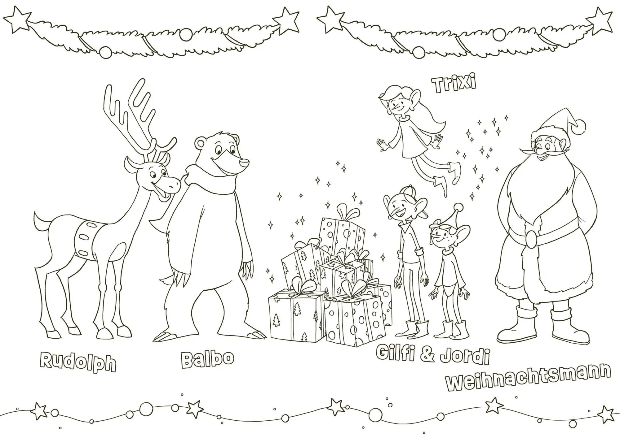 Bild: 9783570184141 | Weihnachtsmann &amp; Co. KG - Der große Malspaß | Buch | 32 S. | Deutsch