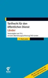 Cover: 9783766374141 | Tarifrecht für den öffentlichen Dienst - Länder | Taschenbuch | 390 S.
