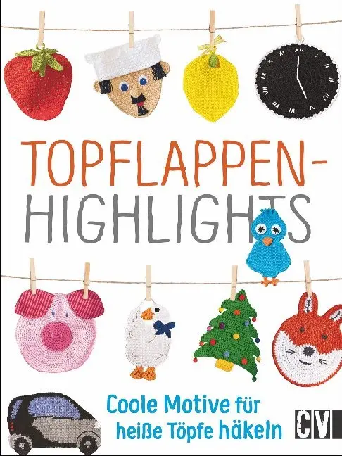 Cover: 9783841064141 | Topflappen-Highlights | Coole Motive für heiße Töpfe häkeln | Buch