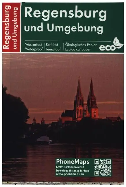 Cover: 9788074454141 | Phonemaps Wander - Radkarte PM 179 Regensburg und Umgebung, Wander...