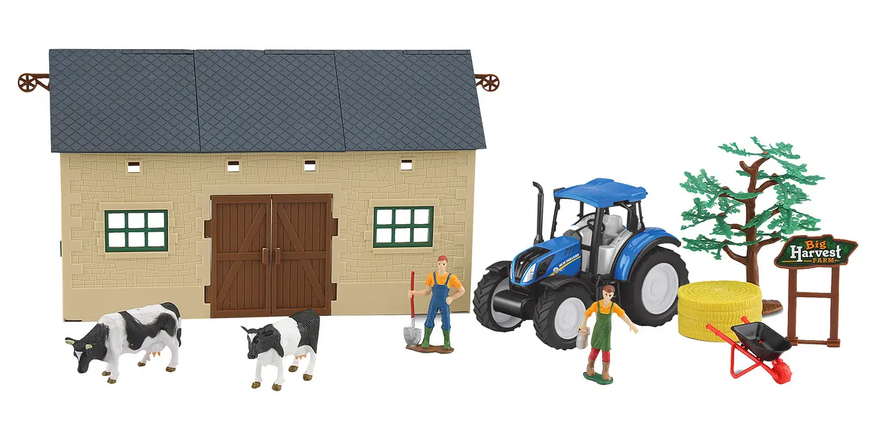 Cover: 4042774454241 | Jamara New Holland Farmer Set2 1:32 | In Karton | 460533 | Deutsch