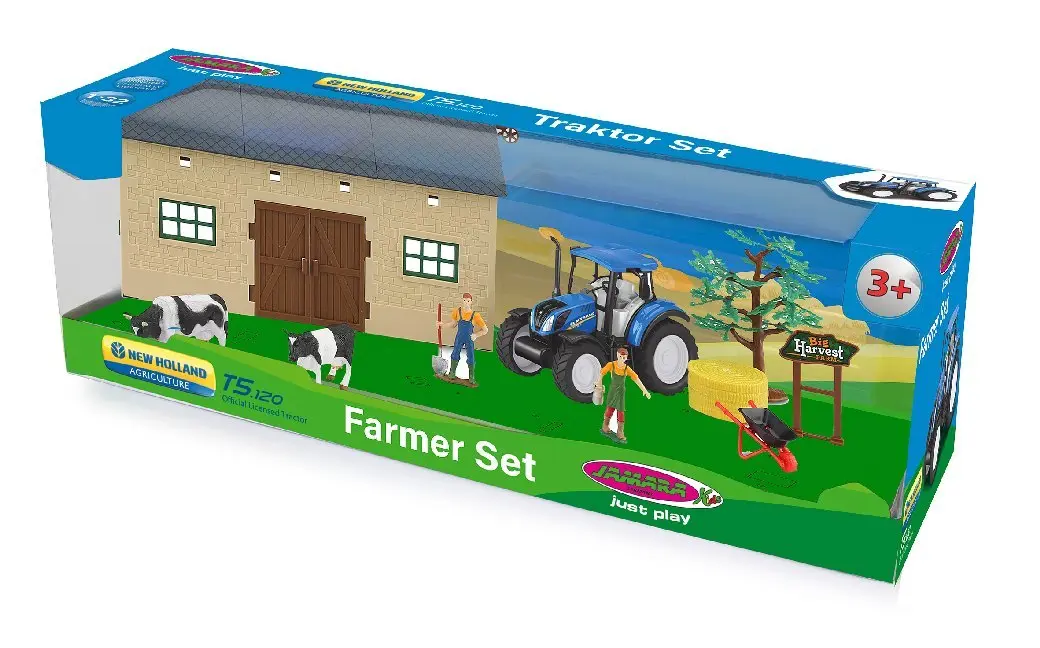 Bild: 4042774454241 | Jamara New Holland Farmer Set2 1:32 | In Karton | 460533 | Deutsch