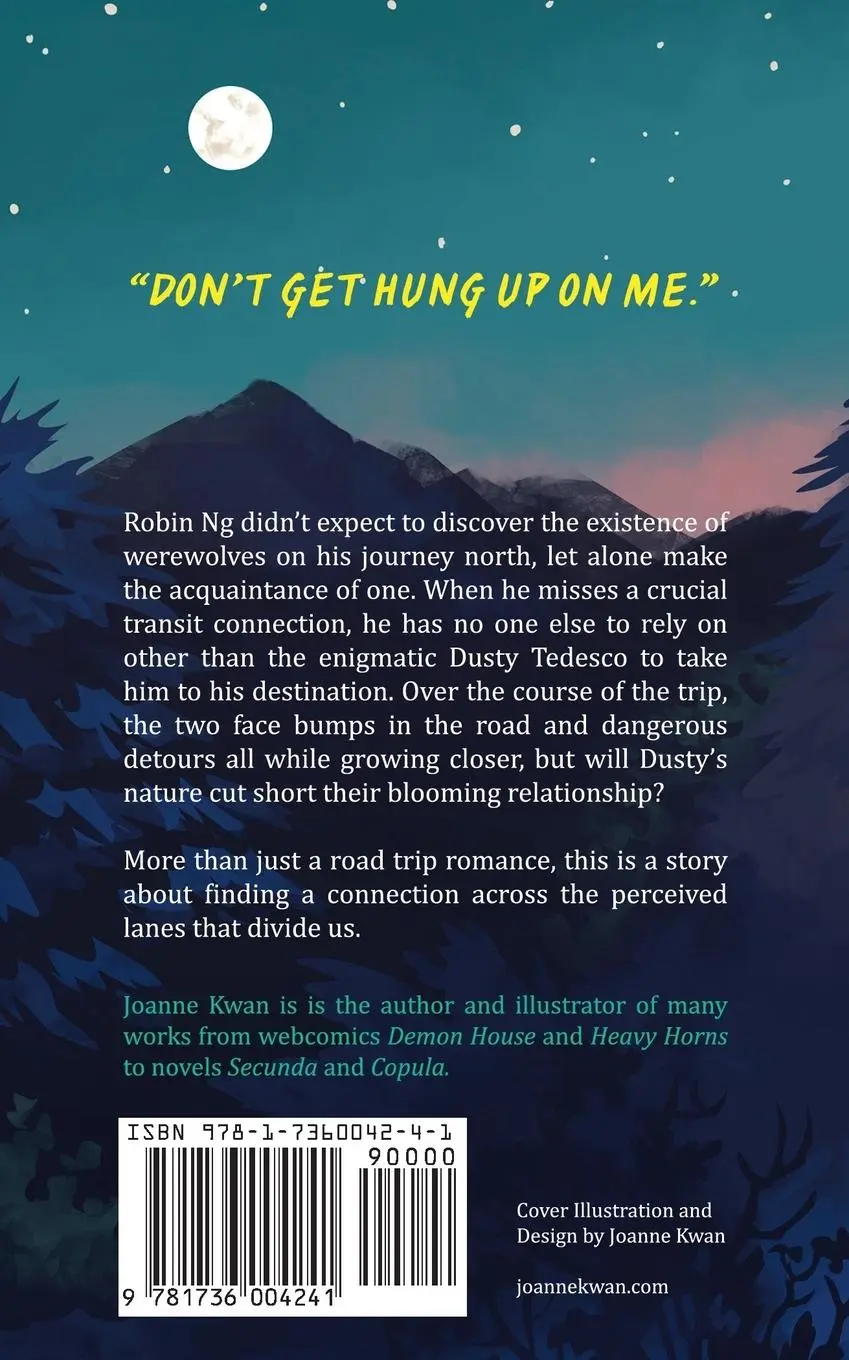 Rückseite: 9781736004241 | Shifting Lanes | A Werewolf Romance | Joanne Kwan | Taschenbuch | 2024