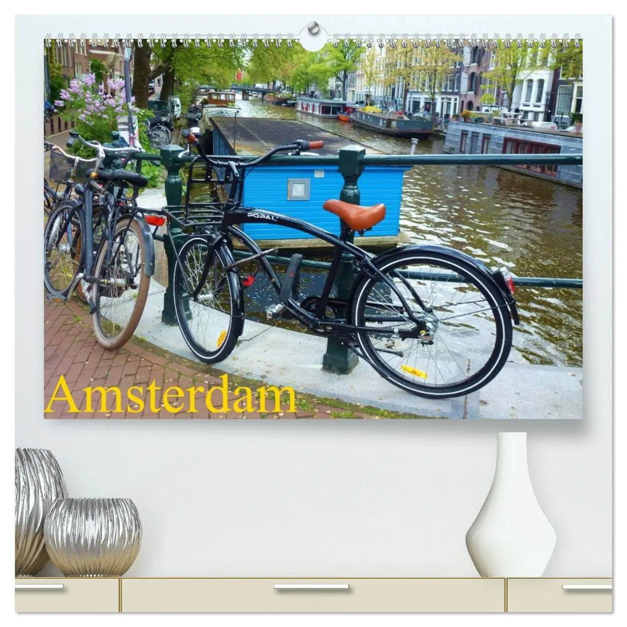 Cover: 9783516194241 | Amsterdam (hochwertiger Premium Wandkalender 2026 DIN A2 quer),...