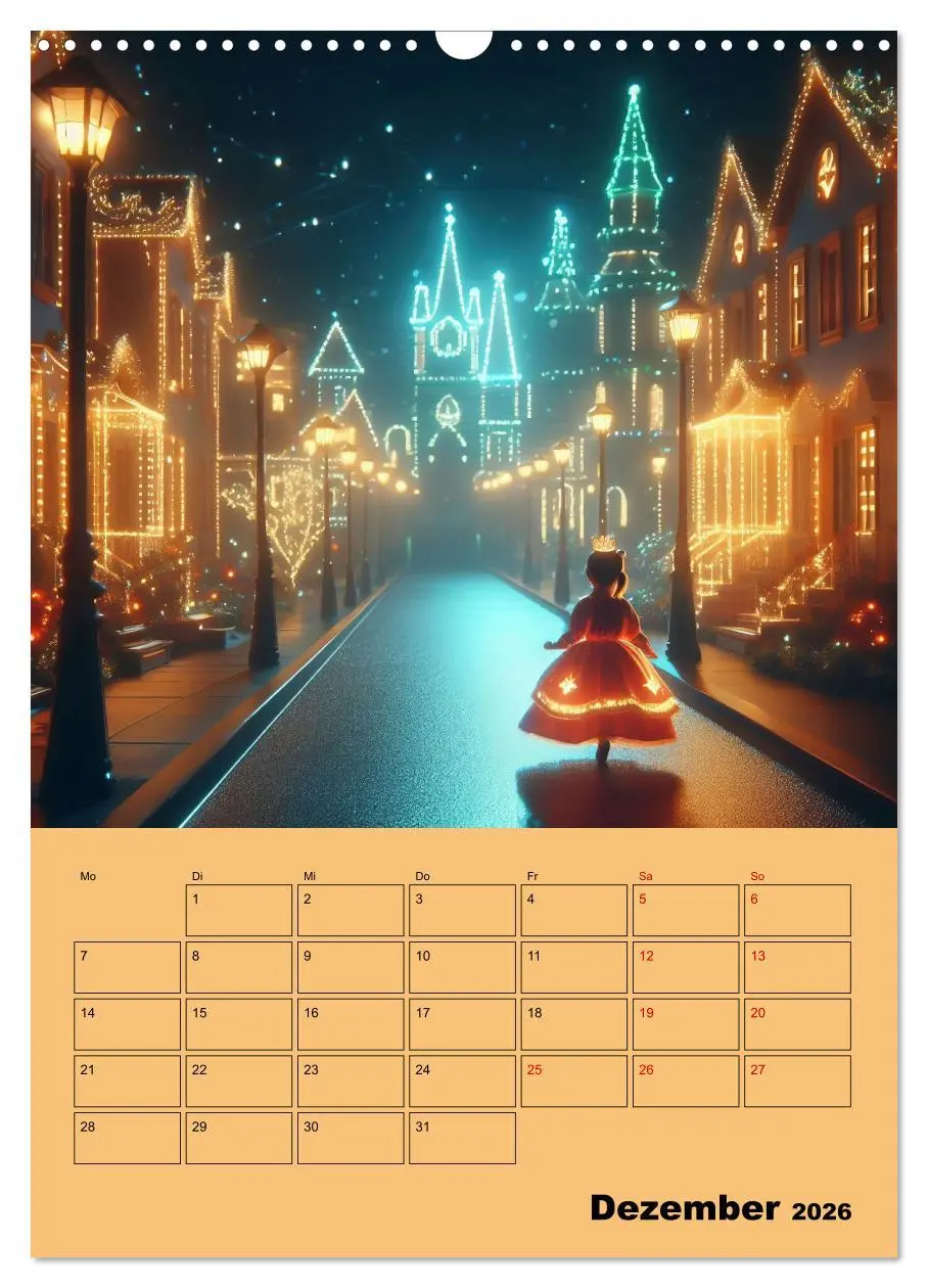 Bild: 9783516264241 | Königliche Momente - Kleine Prinzessin im Märchenwald (Wandkalender...