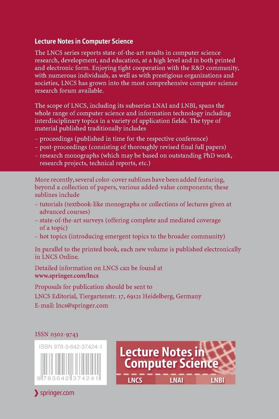 Rückseite: 9783642374241 | Adaptive Multimedia Retrieval. Large-Scale Multimedia Retrieval and...