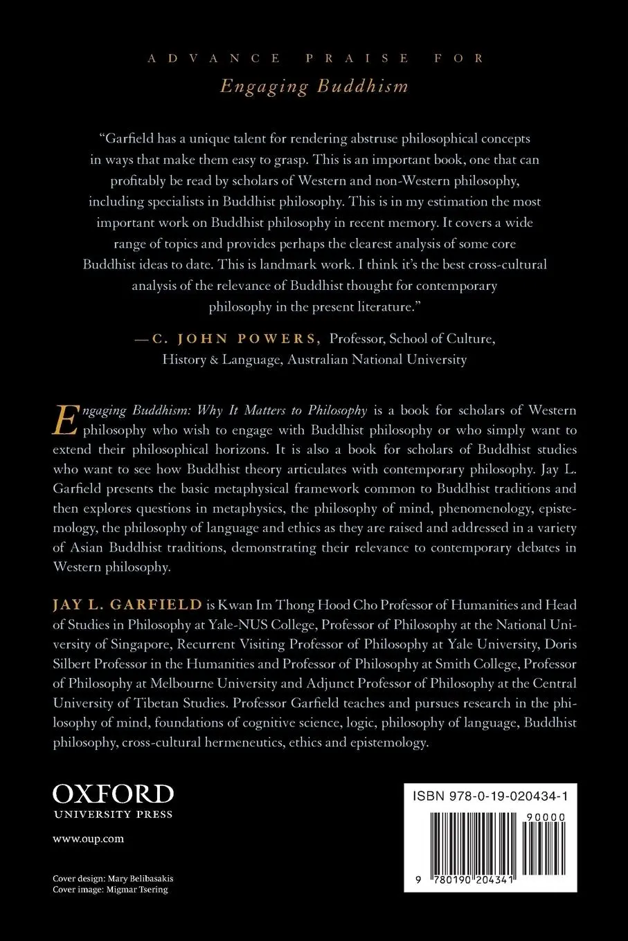 Rückseite: 9780190204341 | Engaging Buddhism | Why It Matters to Philosophy | Jay L Garfield