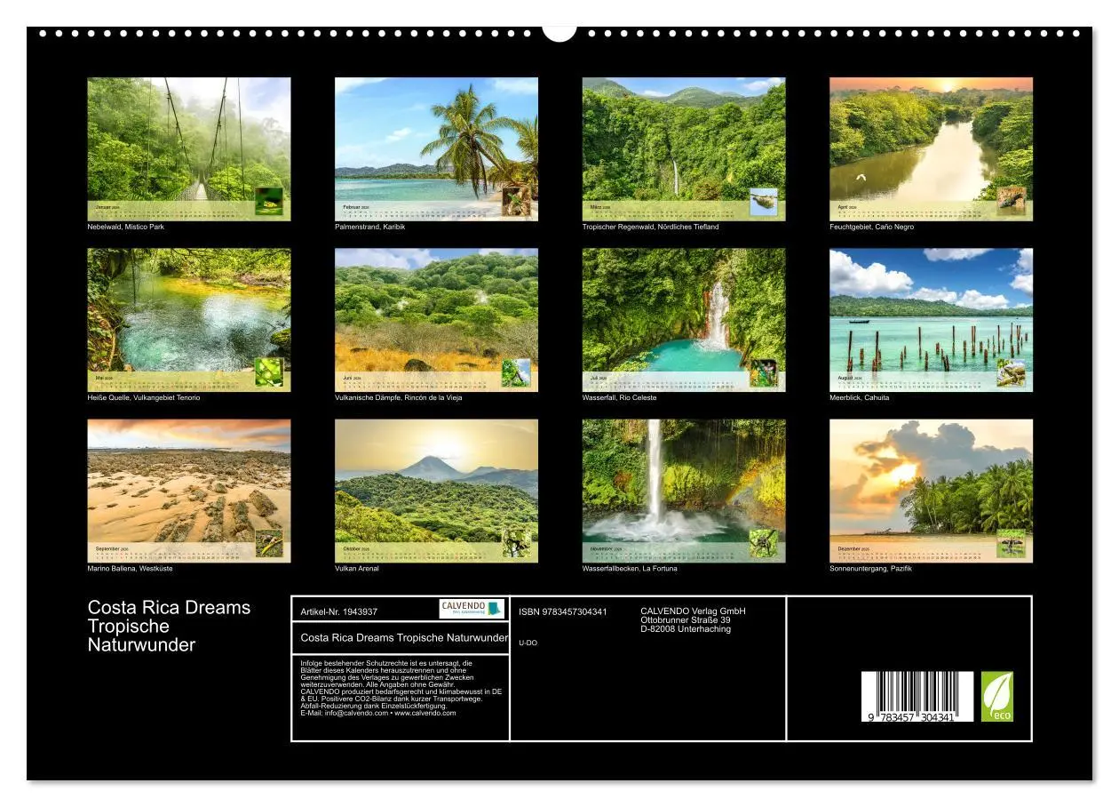 Bild: 9783457304341 | Costa Rica Dreams Tropische Naturwunder (hochwertiger Premium...