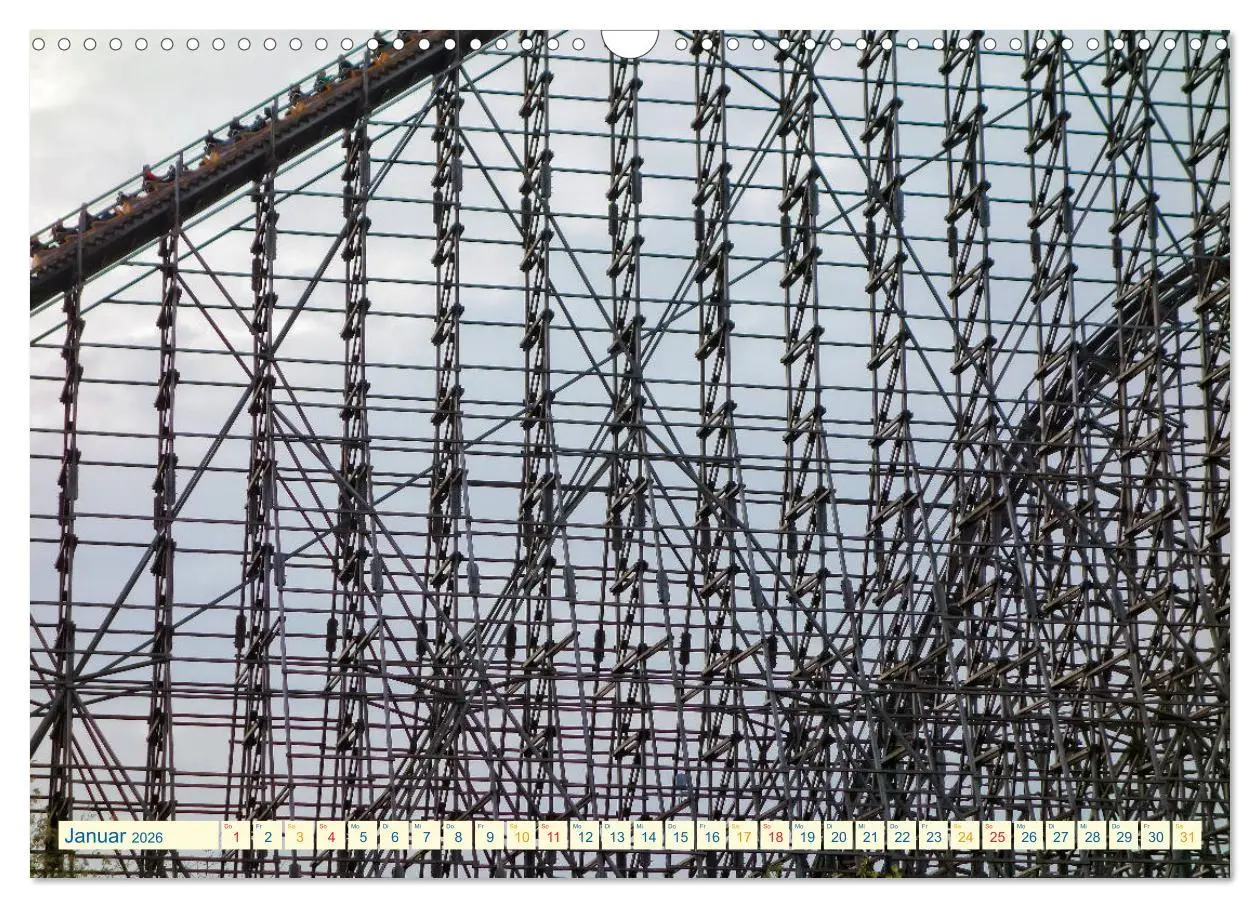Bild: 9783457924341 | Achterbahn - extrem (Wandkalender 2026 DIN A3 quer), CALVENDO...