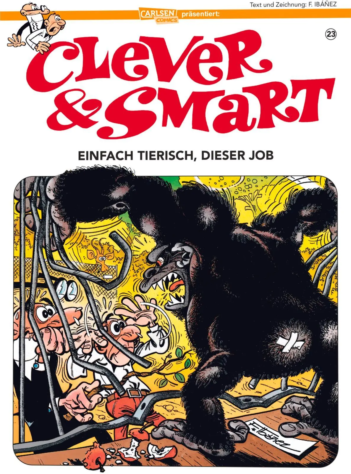 Cover: 9783551804341 | Clever und Smart 23: Einfach tierisch, dieser Job | Francisco Ibáñez